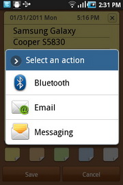 Samsung Galaxy Cooper - ซัมซุง S5830